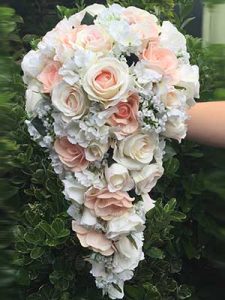 Blush Peach Rose Shower The Perfect Piece Bridal Flowers