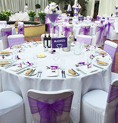 chair covers and sashes